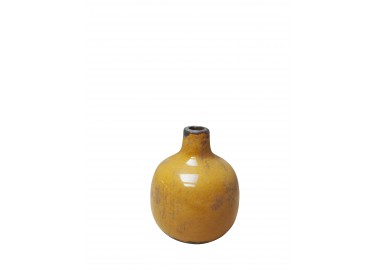 Petit vase céramique moutarde - Chehoma