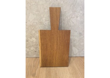 Petite planche à découper en chêne (17,5x13,5x1,2 cm + 9 cm) - Raumgestalt