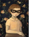 Affiche – Masked Evaline With Floral Wallpaper - Emily Winfield Martin