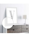 Cadre 8x10'' Blanc mat - Décoration murale - Bildershop