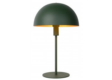 Lampe de bureau Siemon – Vert - Allumée - Lucide
