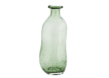 Grand vase en verre organique vert - Madam Stoltz