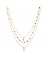 Collier Astrid Multi tourmaline - By164