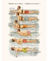 Affiche Leçon de natation - Salam Editions