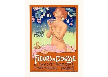 Affiche Fleur de mousse - Salam Editions