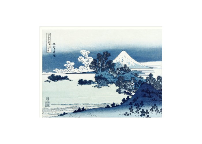 Affiche Le Mont Fuji et ses alentours 30x40 - The Dybdahl Co.