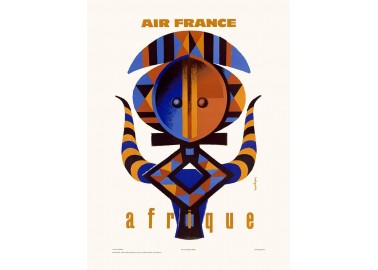 Affiche Air France / Afrique A099 - Salam Editions