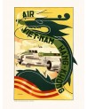 Affiche Air France / Air Vietnam / Hong Kong A173 - Salam Editions