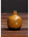 Petit vase céramique moutarde - Chehoma