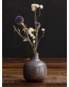 Petit vase céramique parme - Fleurs - Chehoma