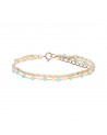 Bracelet Fanette perles amazonite - By164