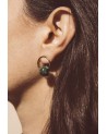 Boucles d'oreilles Perles vertes - Bijou - Chic Alors
