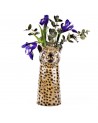 Grand vase Léopard - Fleurs - Quail Ceramics