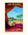 Affiche Air France / Afrique du Nord A043 - Salam Editions