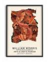 Affiche William Morris - Rouge - Pstr Studio