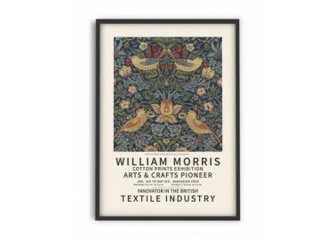 Affiche William Morris - Strawberry Thieves - Pstr Studio