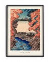 Affiche Utagawa Hiroshige - Monkey Bridge - Pstr Studio