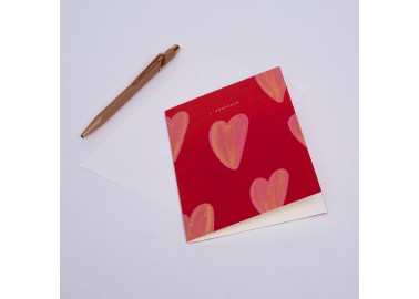 Carte Hearts "L'amouuuur" - Season Paper