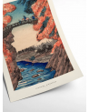 Affiche Hiroshige - Monkey Bridge - Pstr Studio