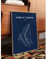 Affiche Canal St Martin - Bleu nuit - Cadre - Zébu Design