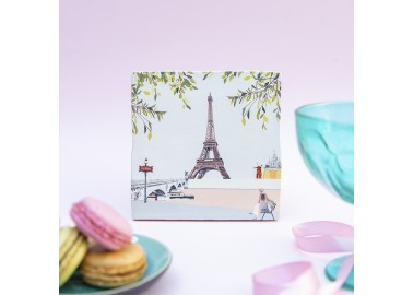 Carreau de céramique – Paris I love you - Macarons - Storytiles