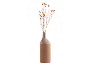 Vase en grès terracotta - Fleurs séchées - Madam Stoltz