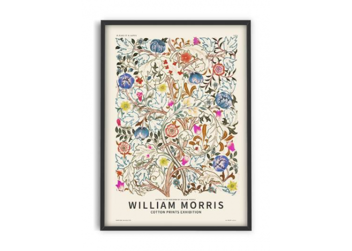 Affiche William Morris - Pastel Fleurs - Pstr Studio