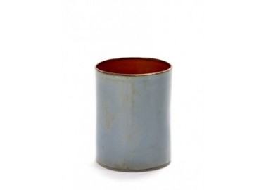 Vase cylindre Smokey blue – Anita Le Grelle - Serax