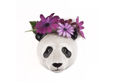 Vase mural Panda - Fleurs - Quail Designs