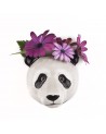 Vase mural Panda - Fleurs - Quail Designs