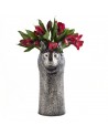 Grand vase Loup - Fleurs - Quail Designs