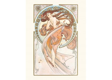 Affiche Alfons Mucha - La Danse - Salam Editions