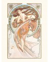 Affiche Alfons Mucha - La Danse - Salam Editions