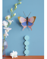 Décoration murale - Papillon Goldrim - Mur bleu - Studioroof
