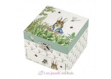 Boîte à bijoux musicale Peter Rabbit - Libellules - Jouet - Trousselier