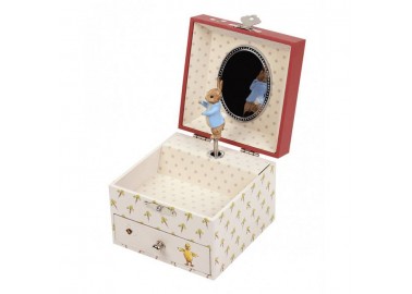 Boîte à bijoux musicale Peter Rabbit - Carottes - Trousselier