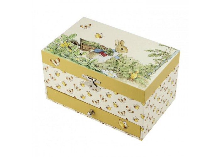 Boîte à bijoux musicale Peter Rabbit - Papillons - Jouet - Trousselier