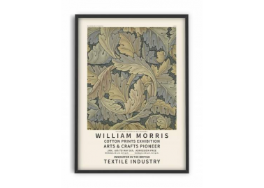 Affiche William Morris - Cotton Design - Pstr Studio