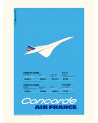 Affiche Air France / Concorde A320 - Salam Editions
