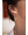 Boucles d'oreilles Perle d'or - Bijou - By164