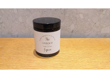 Bougie parfumée naturelle - Figue - Apothicaire - Iokko