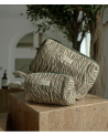 Trousse medium Zebra Khaki - Collection - Bindi Atelier