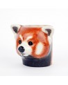 Pot à crayon Panda roux - Mug - Quail Ceramics